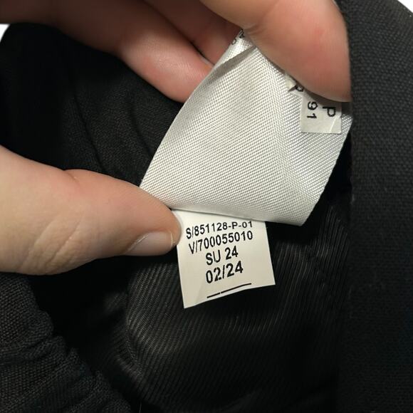 Banana Republic Factory Hayden Wide Leg Pant NWT Women's Sz 2P Black Pull On - Picture 8 of 8